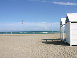 Camping Cap blanc - Spots Kitesurf Aqualand