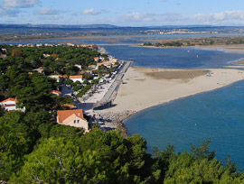 Camping Cap blanc - Spots Kitesurf La Franqui Leucate