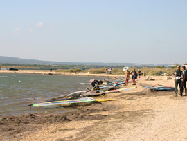 Camping Cap blanc - Spots Kitesurf La mine