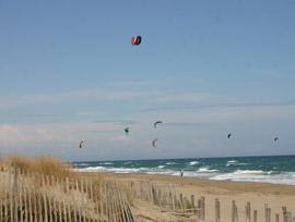 Camping Cap blanc - Spots Kitesurf les pilotis